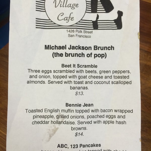 Weekend brunch menu is creative AND delicious!