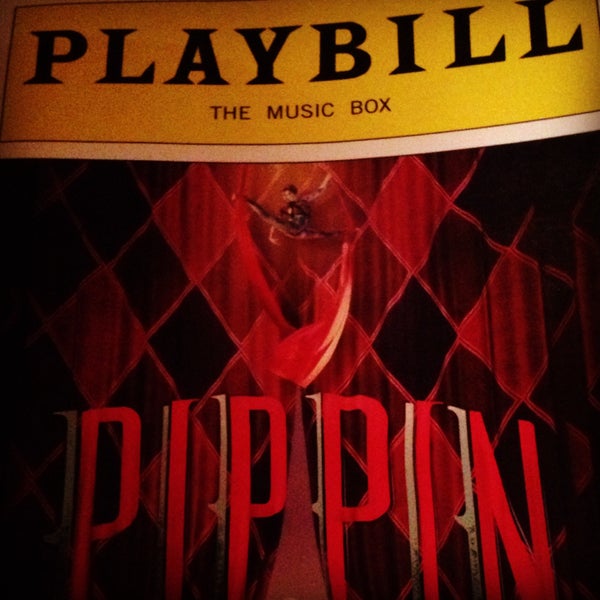 Снимок сделан в PIPPIN The Musical on Broadway пользователем Sara J. 5/9/2013