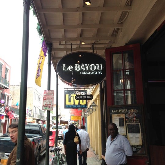 Снимок сделан в Le Bayou Restaurant пользователем Kelly L. 11/5/2012