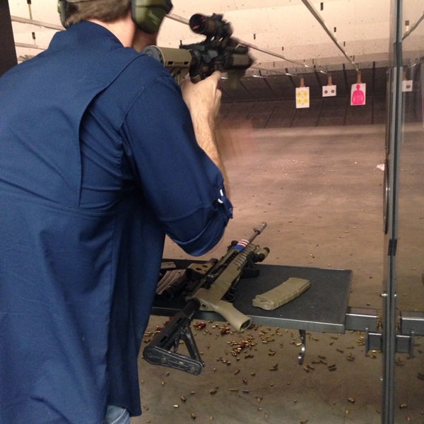 Photo taken at Frisco Gun Club by Mary H. on 3/22/2014