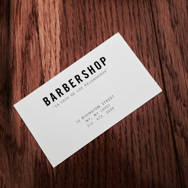 Miles, Ruben & Joey opened up their own shop instead of moving with F.S.C. Barber. Cool new space right next door to the old shop, with the same great team as before. Now taking reservations!