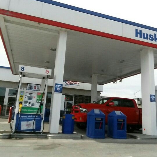 Husky Gas Station in Calgary