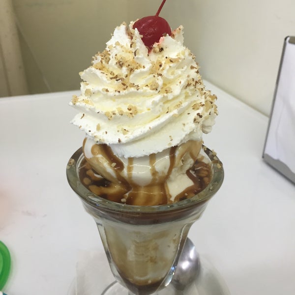 Photo taken at Glenburn Soda Fountain &amp; Confectionery by Frank L. on 9/12/2015
