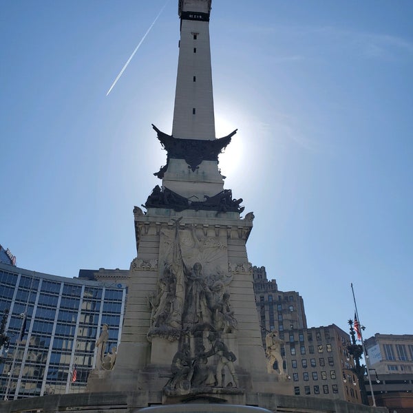 Photo taken at Soldiers &amp; Sailors Monument by Jonathan G. on 5/15/2022