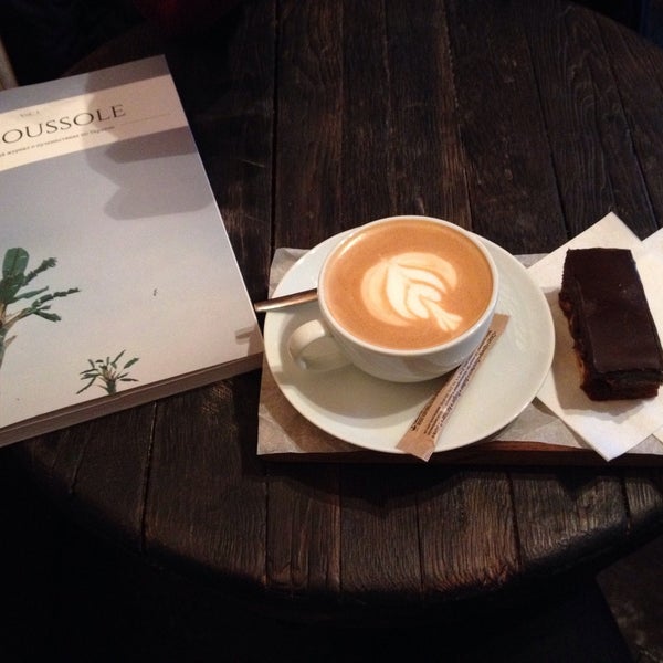 Photo taken at Atelier. Design &amp; Coffee by Marina N. on 2/9/2015