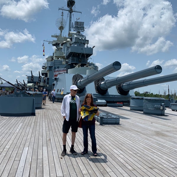 Photo taken at Battleship North Carolina by Mike L. on 7/3/2021