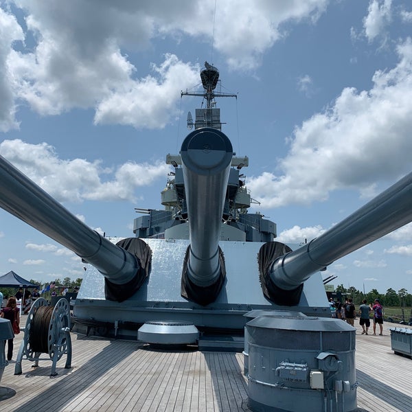 Photo taken at Battleship North Carolina by Mike L. on 7/3/2021