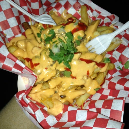 Photo taken at Oh My Gogi! Truck by Tiffany S. on 1/19/2013