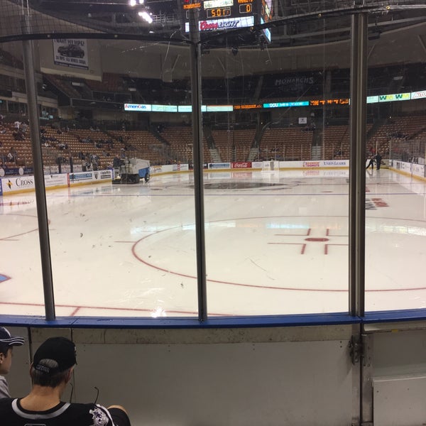 Photo taken at SNHU Arena by Adam K. on 10/28/2017