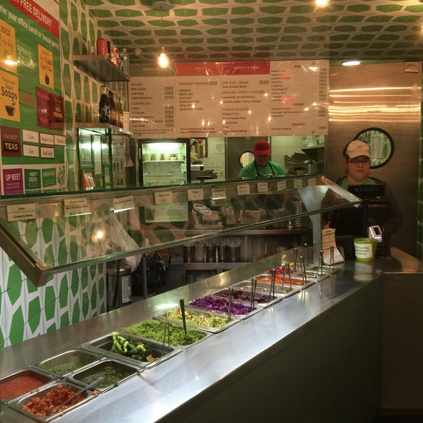 Photo taken at Maoz Vegetarian by Leah K. on 2/1/2016