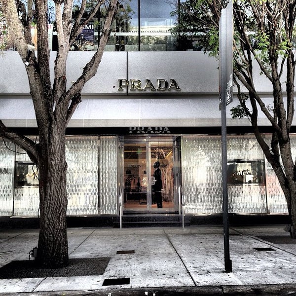 Prada store in Miami, Florida