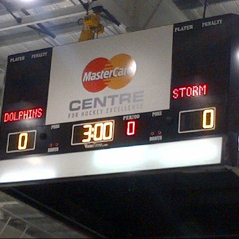 Photo taken at Mastercard Centre For Hockey Excellence by Matt H. on 11/18/2012