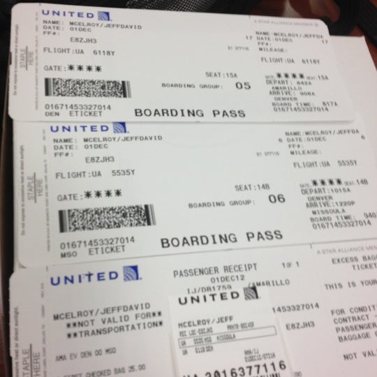 Photos At United Airlines Ticket Counter Amarillo Tx