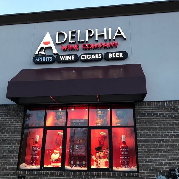 Photo taken at Adelphia Wines And Spirits by Brian G. on 1/11/2018