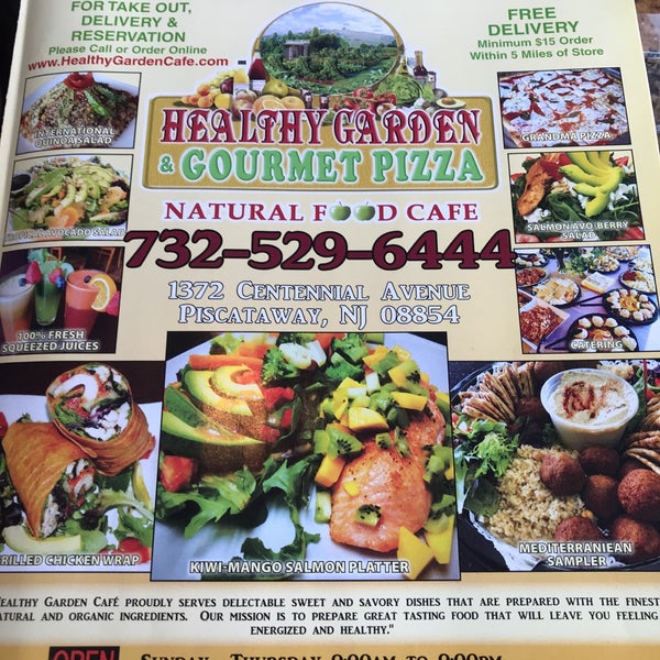 Healthy Garden Restaurant And Gourmet Pizza Health Food Store