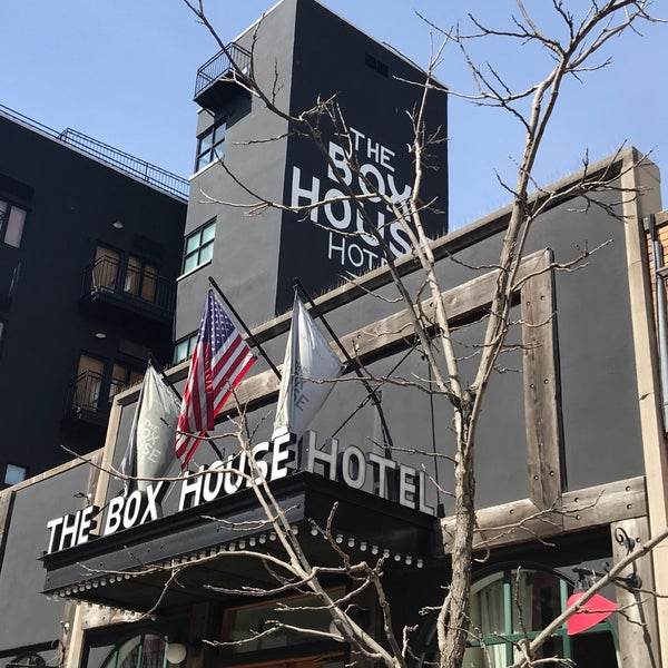 Das Foto wurde bei The Box House Hotel von Brian G. am 3/28/2019 aufgenommen