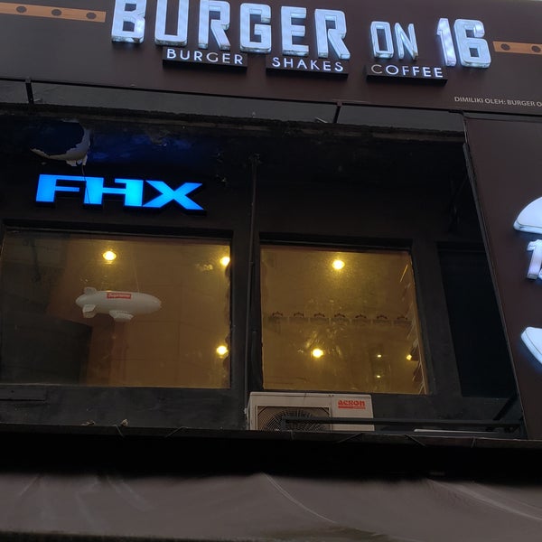 Photo taken at Burger On 16 by mr h. on 8/13/2019