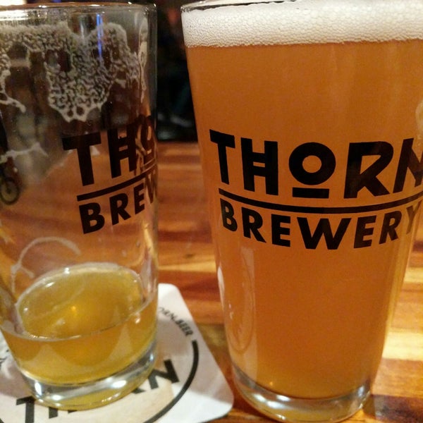 Photo taken at Thorn Street Brewery by Cherie on 5/18/2018