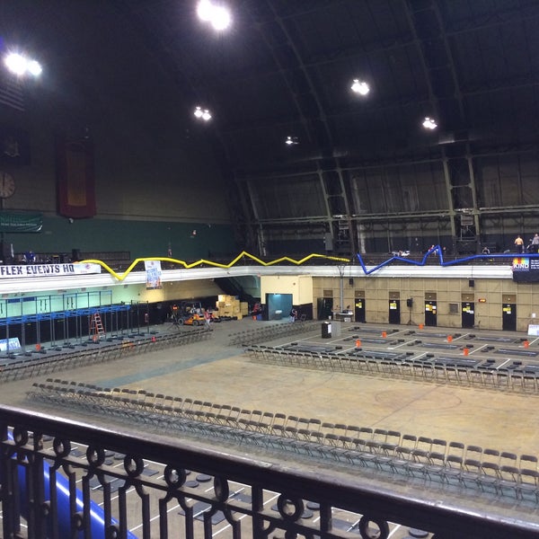 Photo taken at 69th Regiment Armory by Martina C. on 2/14/2015