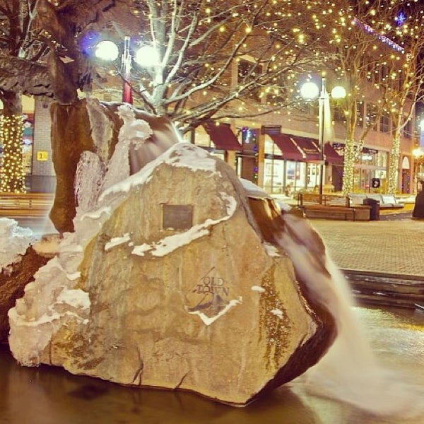 Photo taken at Old Town Square by Ryan L. on 12/21/2012