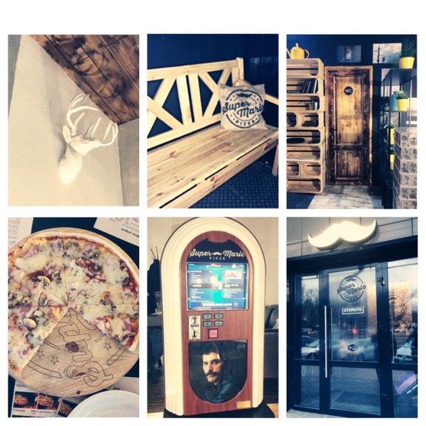 10/19/2014 tarihinde Irina S.ziyaretçi tarafından SuperMario Pizza'de çekilen fotoğraf