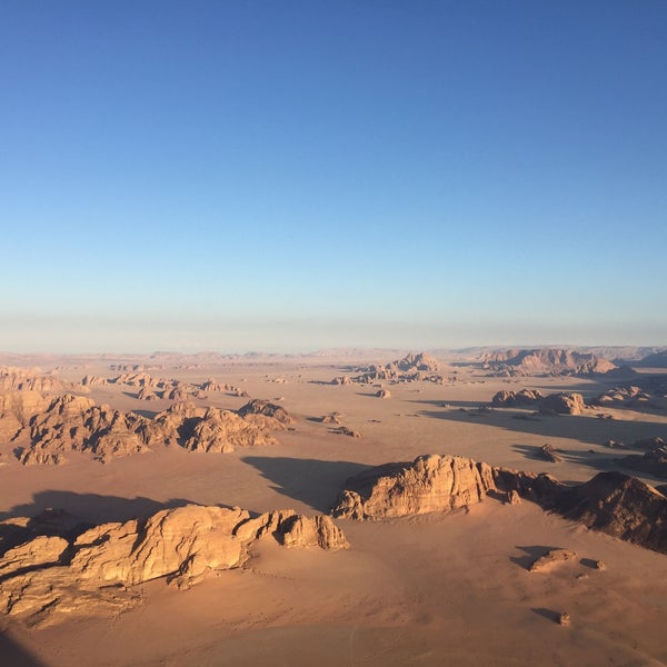 Photo taken at Wadi Rum Protected Area by LOYOLEZ on 1/4/2017