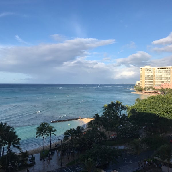 Photo taken at Pacific Beach Hotel Waikiki by Justin B. on 11/24/2016