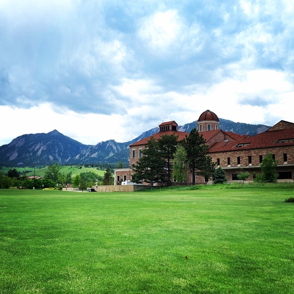 Photo taken at University of Colorado Boulder by Michael M. on 5/31/2020