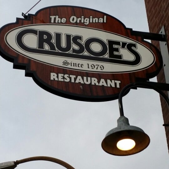 Photo taken at The Original Crusoe&#39;s Restaurant &amp; Bar by Lord Thomas F. on 3/29/2015