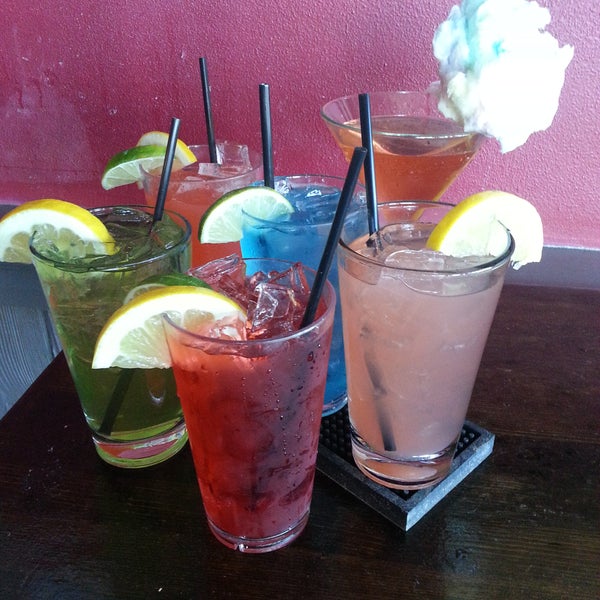 Keep an eye out for the new drink menu. I like "Big Red" and don't forget to check out "Cotton Candy" or "Bernie's Brew"