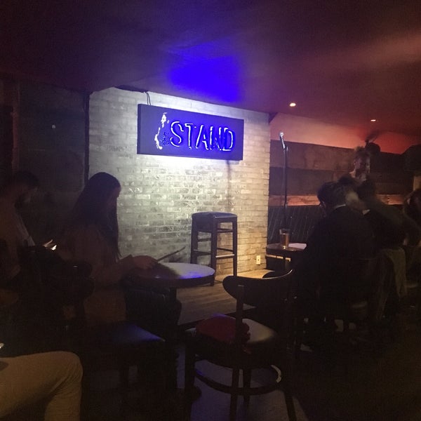 Photo taken at The Stand Restaurant &amp; Comedy Club by Kendal C. on 10/14/2017