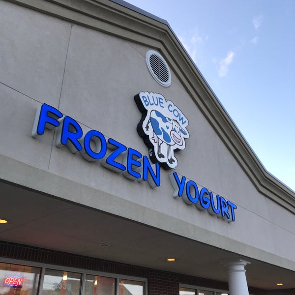 Blue Cow Frozen Yogurt Dessert Shop