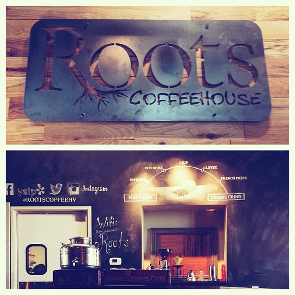 Photo taken at Roots Coffeehouse by Ryan B. on 6/4/2013