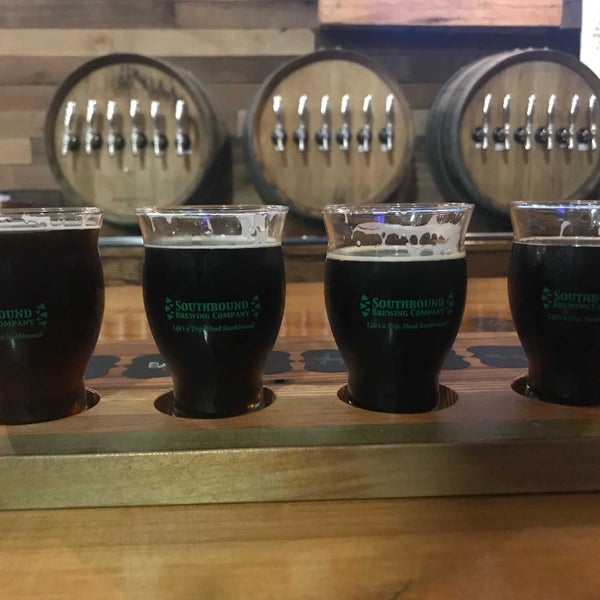 Photo taken at Southbound Brewing Company by Fred B. on 3/14/2019