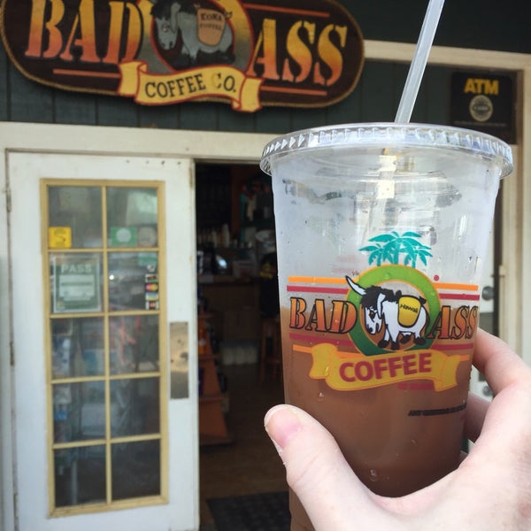 Photo taken at Bad Ass Coffee of Hawaii by Denise N. on 1/9/2020