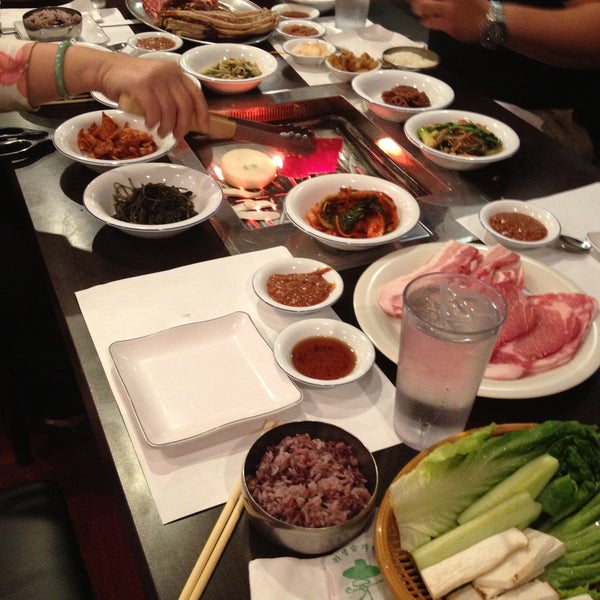 Photo taken at Sura Korean BBQ Buffet by Lisa K. on 5/13/2013