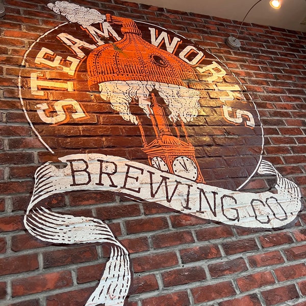 Photo taken at Steamworks Brewing Company by Erik G. on 4/4/2023