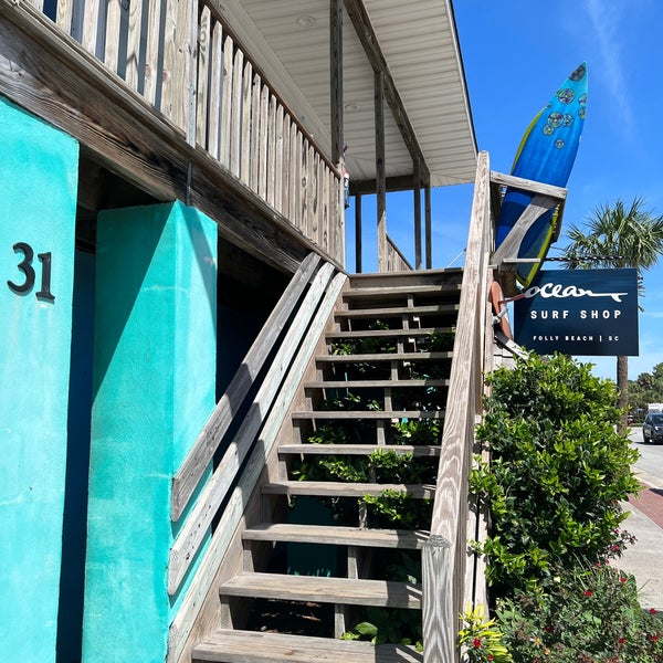 Ocean Surf Shop Board Store in Folly Beach