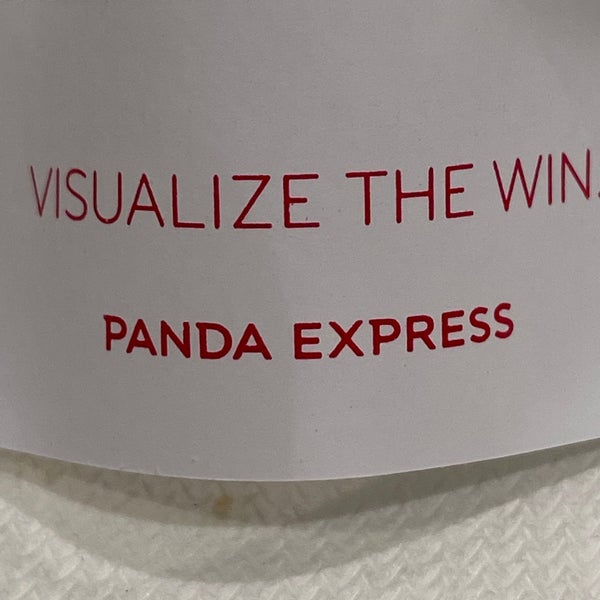 Photo prise au Panda Express par TD M. le3/9/2020