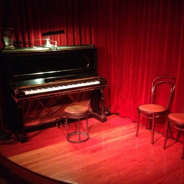 Photo taken at The Red Room at KGB Bar by Pedro S. on 5/3/2014