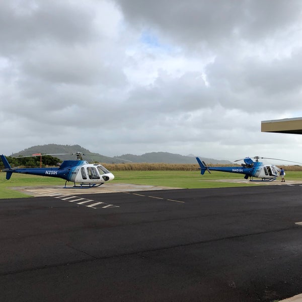 Photo taken at Island Helicopters Kauai by Mack L. on 4/14/2019