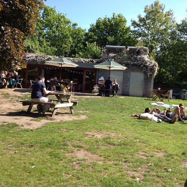 Pistachios In The Park Café in London