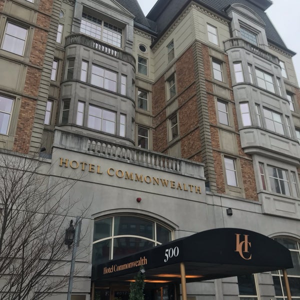 Photo taken at Hotel Commonwealth by Kevin V. on 4/9/2019