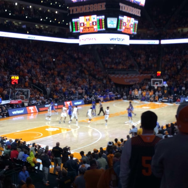 Photo taken at Thompson-Boling Arena by Gustavo T. on 1/25/2017