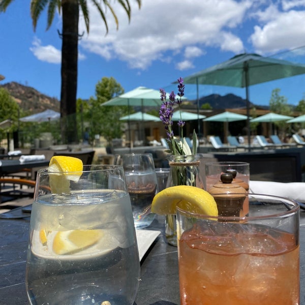 Photo taken at Solbar at Solage Calistoga by Ariana on 6/8/2021