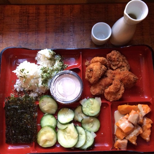 Get the chicken bento box, it is the best!