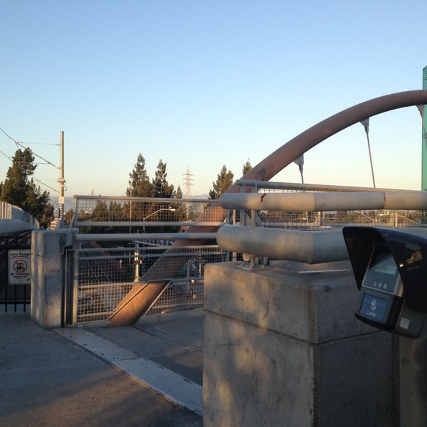 Photos at VTA Hamilton Light Rail Station Light Rail Station in East