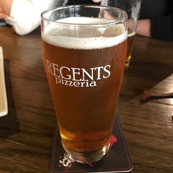 Photo taken at Regents Pizzeria by Oh F. on 6/16/2018