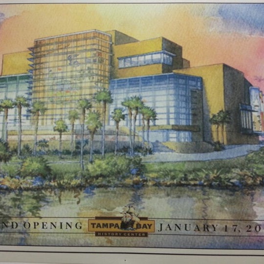 Снимок сделан в Tampa Bay History Center пользователем Dan T. 1/14/2013
