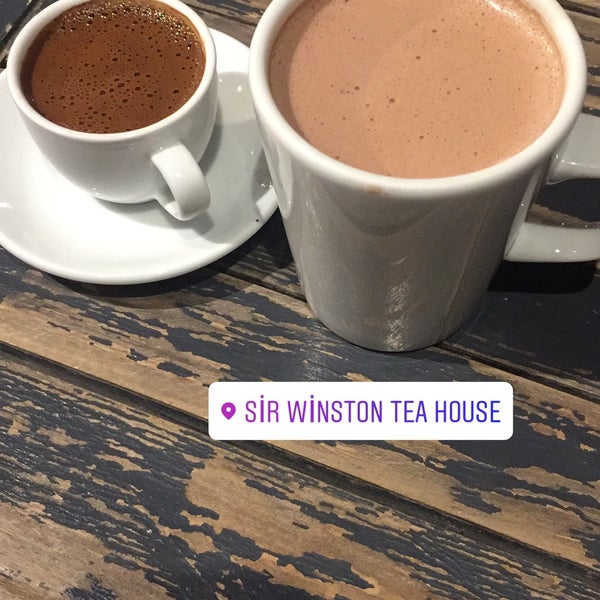 Photo taken at Sir Winston Tea House by Elçin A. on 10/13/2018